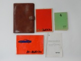 Complete 1972 Ferrari 246 Dino Manual Pouch Set