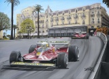 'Down to Mirabeau' signed by Jody Scheckter