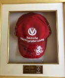 Michael Schumacher signed cap