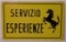 Ferrari-themed Servizio Esperienze sign