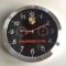 Fine circular Porsche wall clock