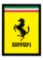 A Ferrari-themed panel on yellow background