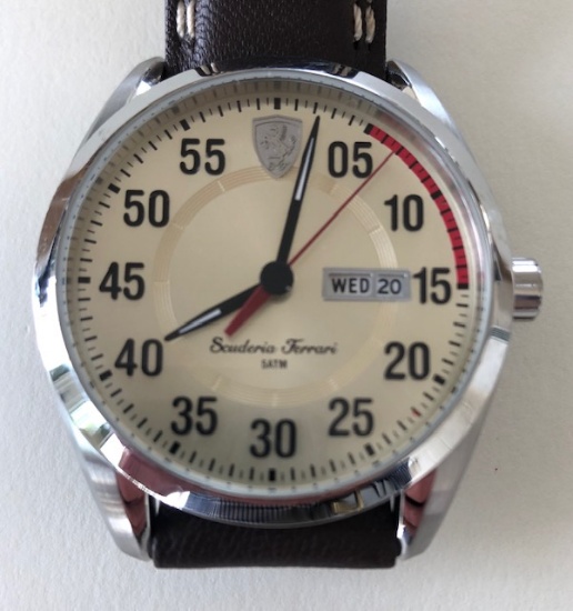 A Ferrari Scuderia â€˜D50â€™ gentlemanâ€™s wrist watch