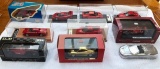 A quantity of Ferrari scale models