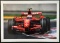 Kimi Raikkonen signed wall photograph