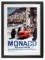 1965 Monaco poster, signed John Surtees CBE