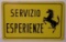 Ferrari themed Servizio Esperienze sign