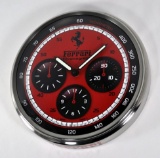 Ferrari Panerai red dial clock