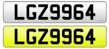 Registration number LGZ 9964