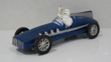 Michelin Man race car figure