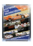 Porsche Sportwagen Weltmiesterschaft. 1986 Motorsport poster