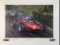 Ferrari by Nicholas Watts, signed John Surtees CBE