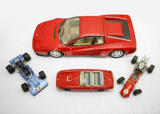 A collection of model cars