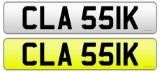 Registration number CLA 551K