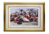 IndyCar Champions signed rare, limited edition print