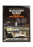 Porsche 956 1983 Bob Wollek. Original Porsche racing poster