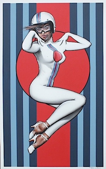 Martini Girl by Tony Upson