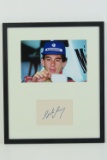 Ayrton Senna, hand-signed production