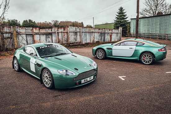 A pair of Aston Martin Vantage Rally GT Cars and Spares Package