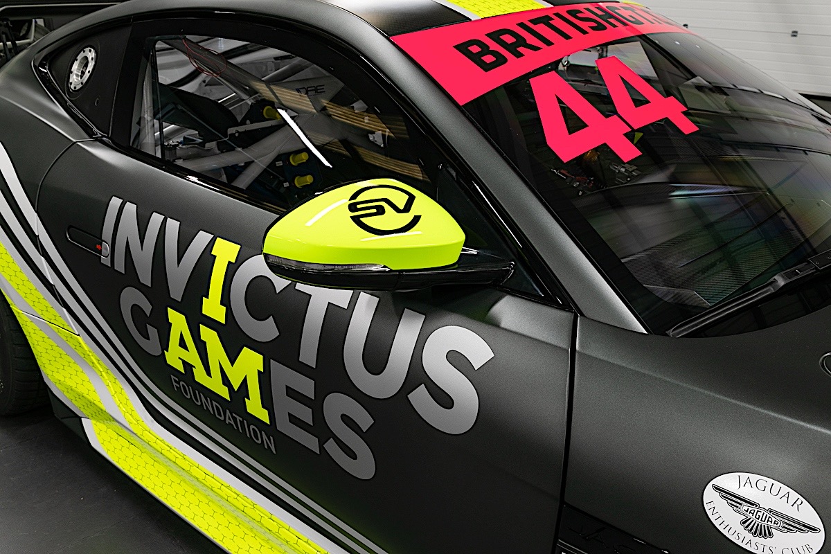 INVICTUS GAMES RACING LAUNCHES WITH GT4-SPEC JAGUAR F-TYPE SVR