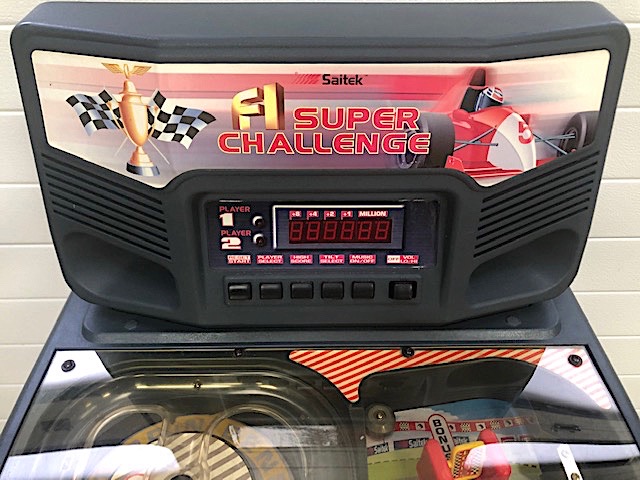 Freestanding F1 Super Challenge pinball machine | Proxibid