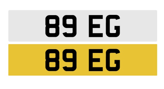 Registration number 89 EG