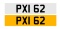 Registration number PXI 62