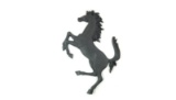 Large Aluminium Cavallino Prancing Horse Dealer Sign