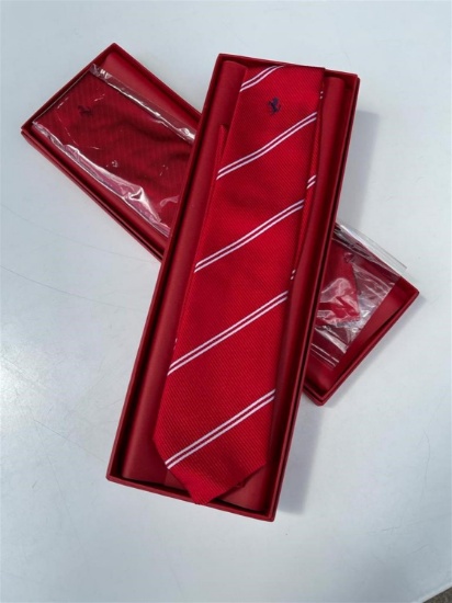 Two New Ferrari Ties in Boxes