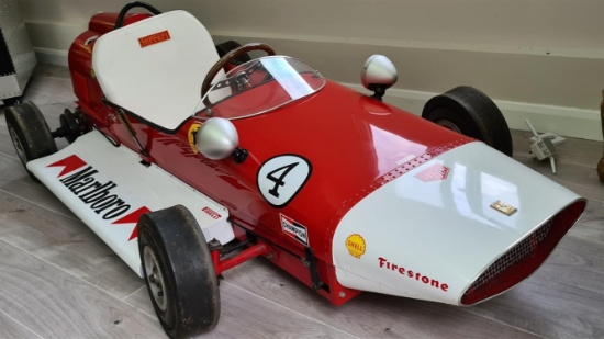 A Rare, Fully Restored, 1967 Barnard Formula 6 Race Car in Ferrari Livery