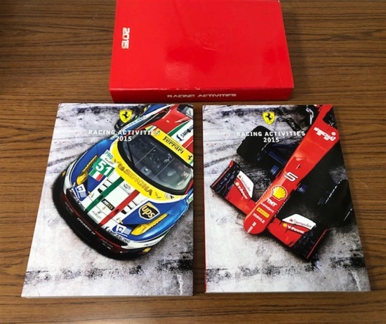 Book; Ferrari Racing Activities 2015