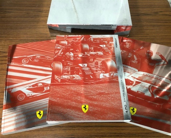 Book; Ferrari Racing Activities 2017