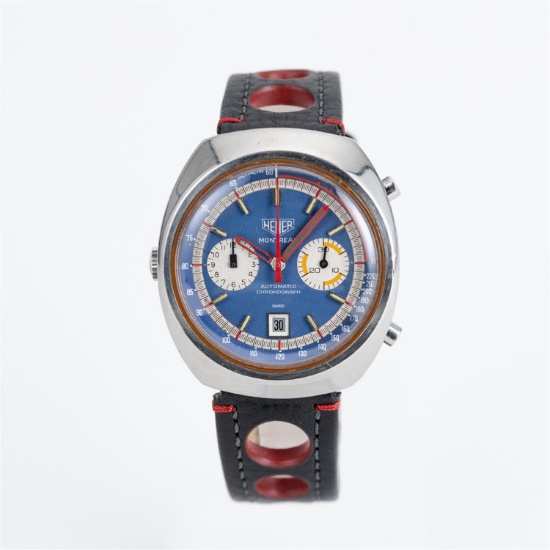 c.1972 Heuer Montreal Cal 12 Chronograph