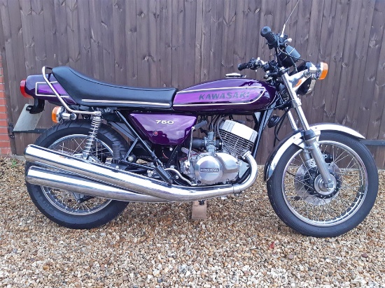 1975 Kawasaki 750 H2C