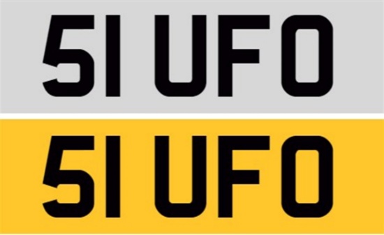 Registration Number 51 UFO