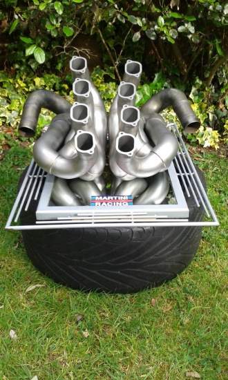 Williams Martini Racing - Pair of Race Used F1 Exhaust Pipes