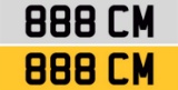 Registration Number 888 CM