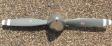 A Superb Polished Aluminium Twin-Blade Hartzell Aircraft Propeller