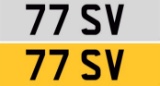 Registration Number 77 SV