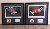 James Hunt and Niki Lauda - Pair of Signed Productions