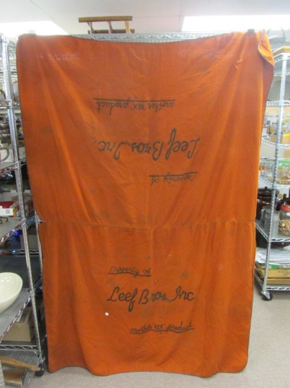 Vintage Blanket - “Property of Leef Brothers Inc. Another 'KEX' Product” - It looks like to blankets