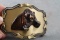 Vintage Braintree Buckle & Jewelry 3D Grizzly Bear Belt Buckle