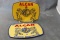 (2) Large ALCAN Firearms Amunnition Patches (1) is Felt (1) is Embroidered