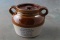 2006 SIOUXLAND REDWINGERS Advertising Bean Pot with Lid No Chips or Cracks