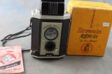 1940's Kodak Brownie Reflex Camera No. 173 with Box & Paper