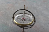 Vintage Metal Gyroscope Spinning Top Toy