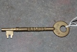 Antique Soo Line Railroad Caboose Key
