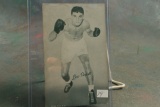 1940's Boxer Leo Rodak Arcade Exhibit Card