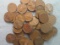 50 Wheat Cents - appear to be all 1940's and 50's – See Photos