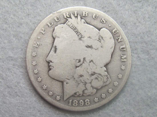 1898-S Morgan Silver Dollar - 90% Silver